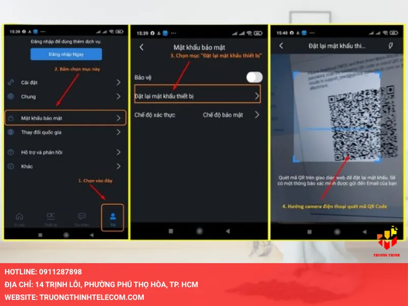 Vào app DMSS trên điện thoại của bạn