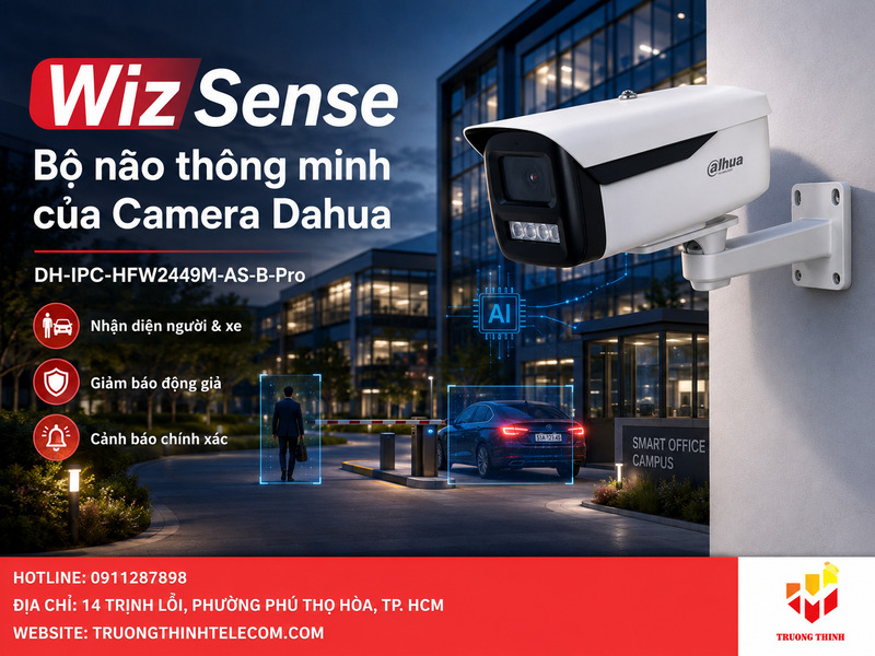 WizSense bộ não thông minh của Camera Dahua DH-IPC-HFW2449M-AS-B-Pro
