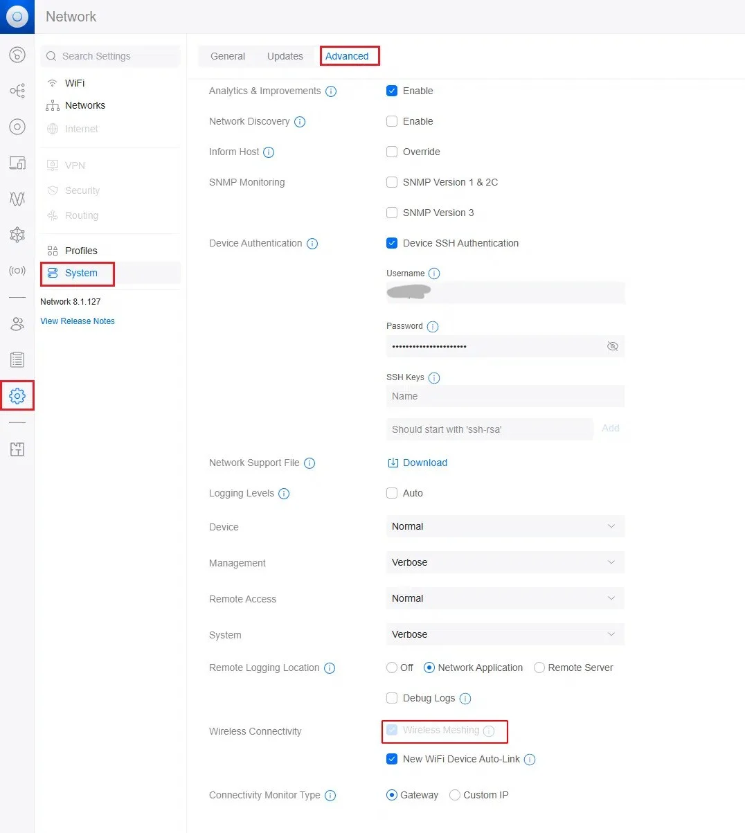 Bước 3: Cấu hình Mesh WiFi UniFi Không Dây