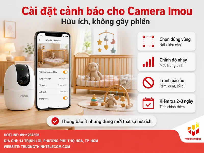 Cài đặt cảnh báo sao cho hữu ích mà không gây phiền