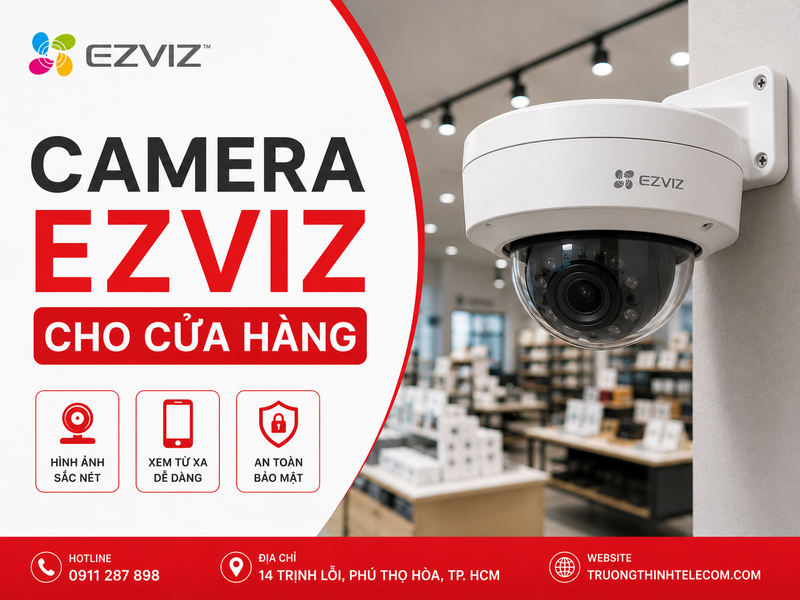 Camera Ezviz cho cửa hàng