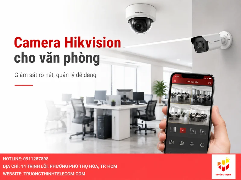 Camera Hikvision cho văn phòng