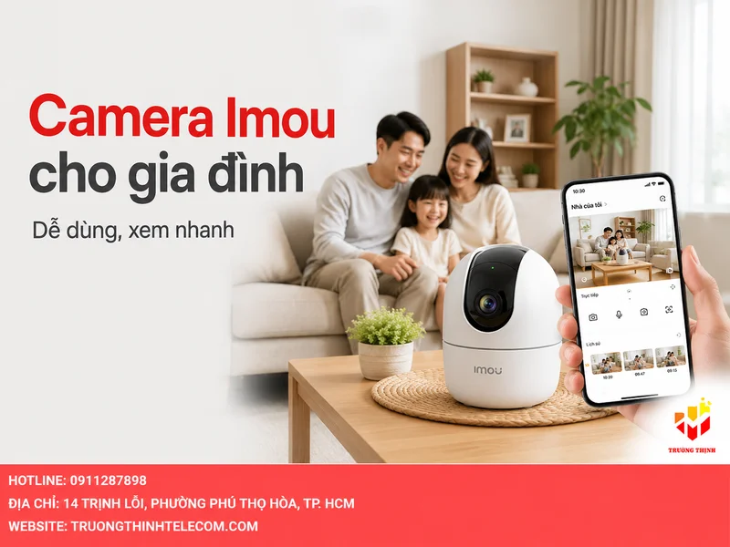 Camera Imou cho gia đình: cách chọn đúng để xem ổn định, ít lỗi và không mua thừa