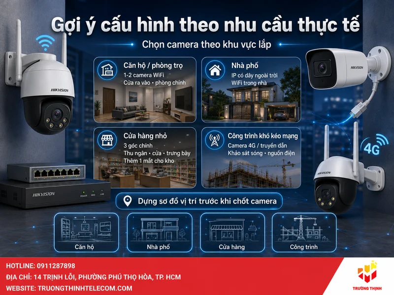 Gợi ý cấu hình theo nhu cầu thực tế
