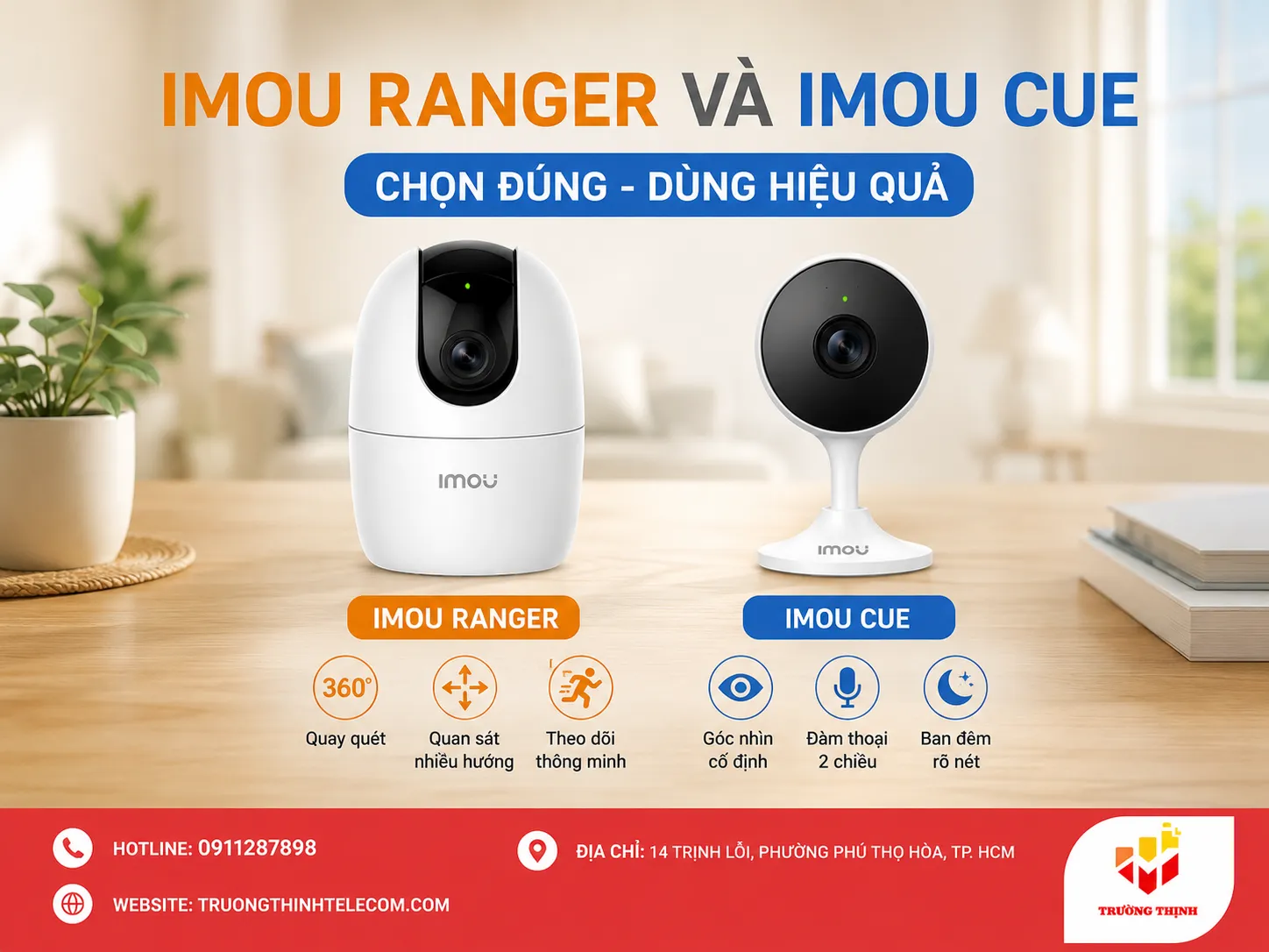 Imou Ranger và Imou Cue