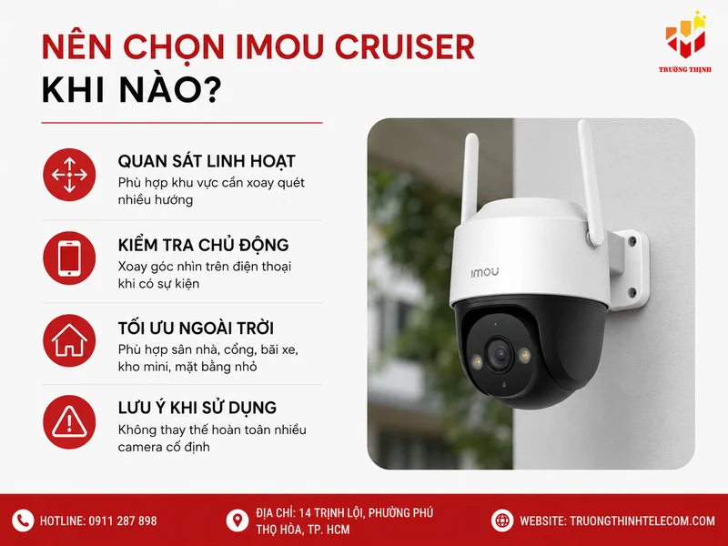 Nên chọn Imou Cruiser khi nào?