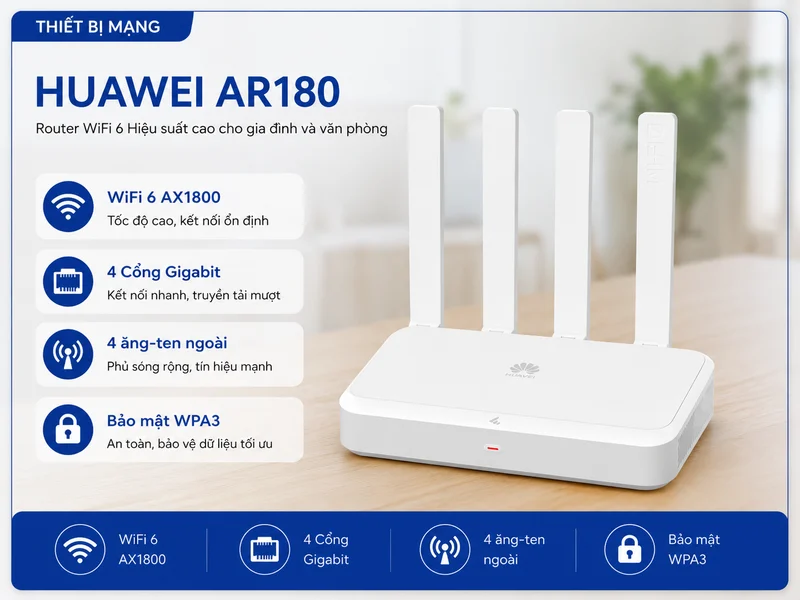 ROUTER WIFI HUAWEI AR180