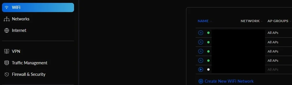 Tạo wifi mới