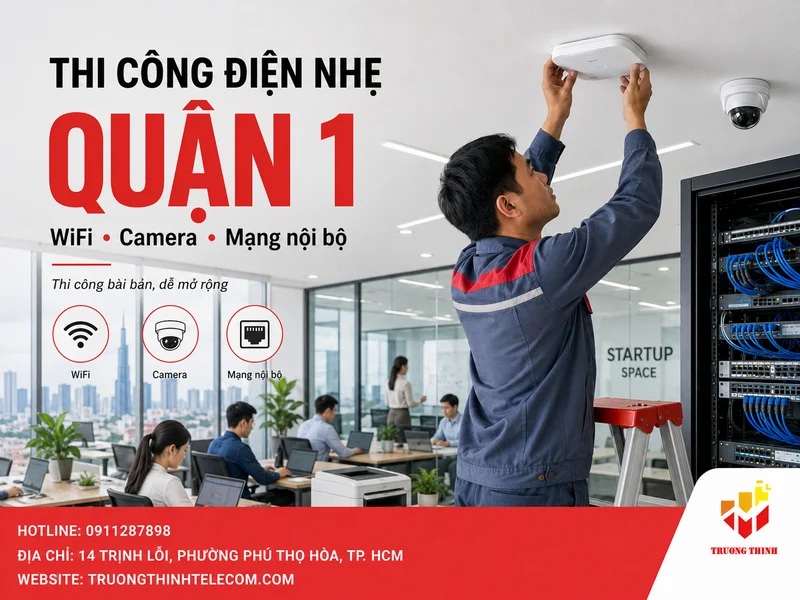 Tình huống thực tế tại quận 1: khi hệ thống điện nhẹ không theo kịp vận hành