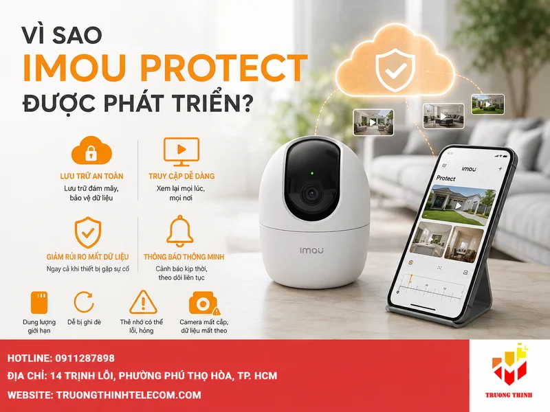 Vì sao Imou Protect được phát triển và mang lại giá trị gì?