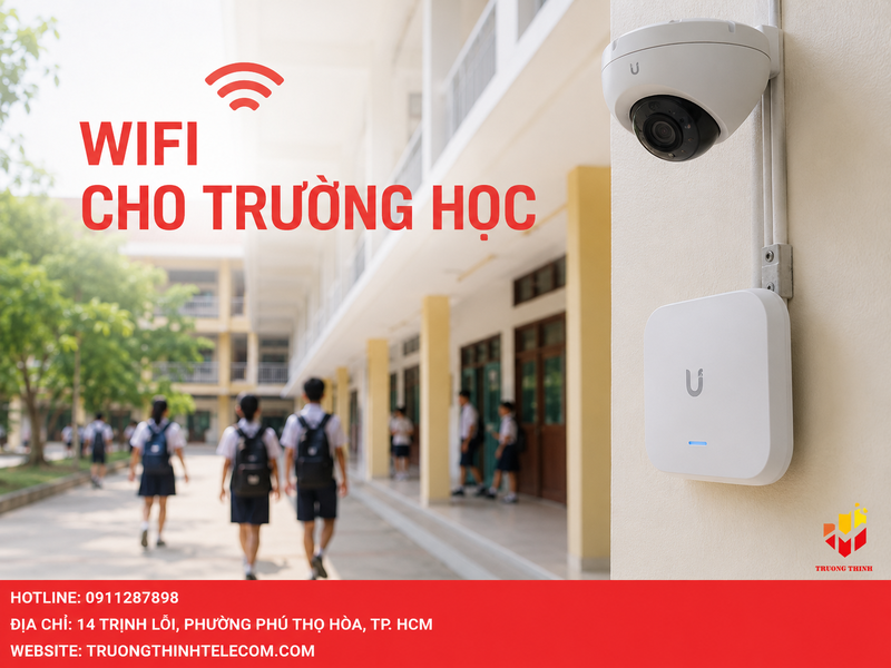Chuyên gia gợi ý 10 giải pháp wifi cho trường học độ phủ sóng cao