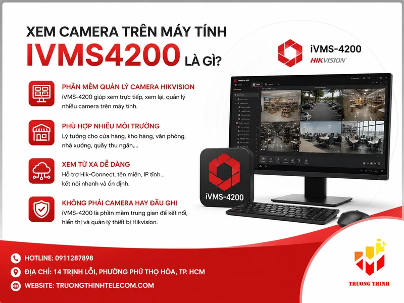 Xem camera trên máy tính IVMS4200 là gì?