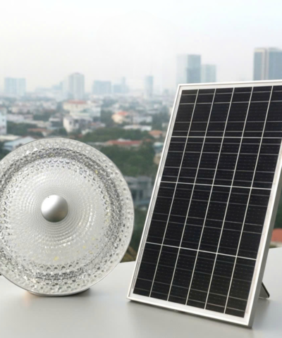 Đèn ốp trần năng lượng mặt trời Kim Cương 1000W Mono 3 Màu