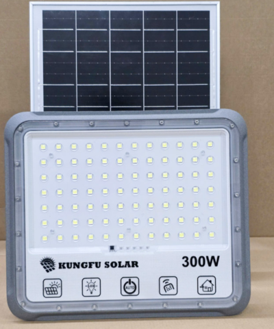 Đèn pha năng lượng mặt trời Chống Chói 300W LED 5050