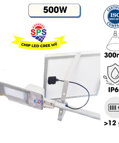 Đèn pha năng lượng mặt trời SPS 500W