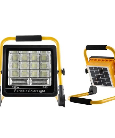 Đèn sạc cầm tay năng lượng mặt trời 100W