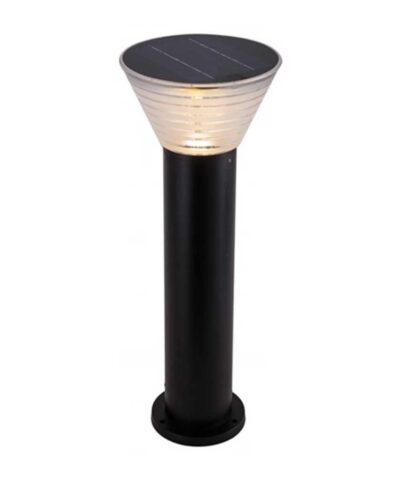 Đèn trụ sân vườn năng lượng mặt trời H580B 5W màu đen
