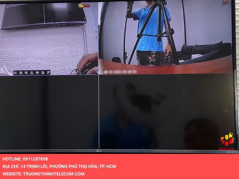 Thêm thành công hình ảnh camera sẽ hiển thị lên màn hình