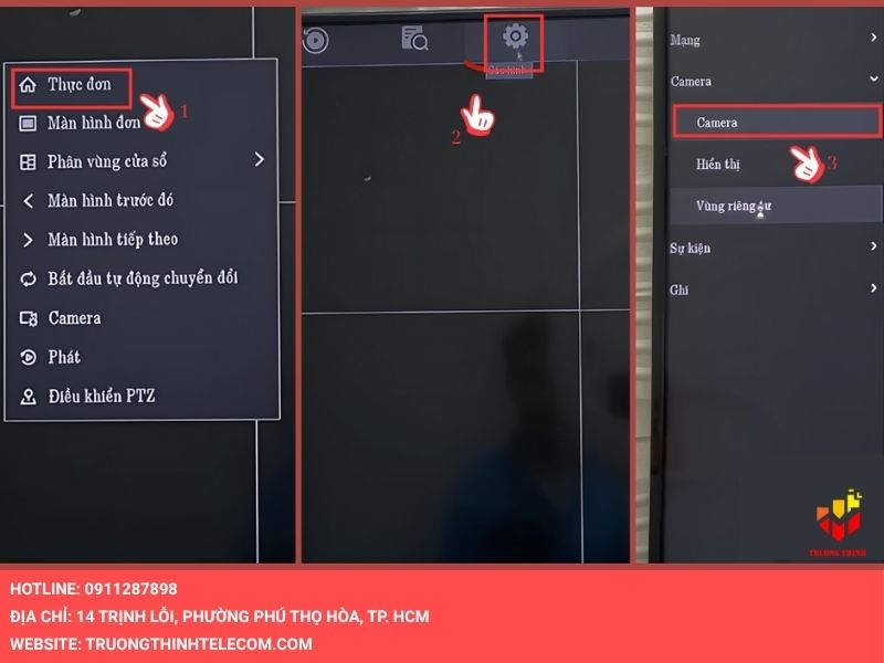 Xem danh sách các camera giám sát